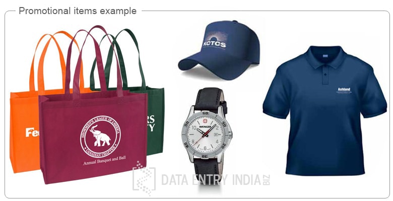 Promotional Product Data Entry Services